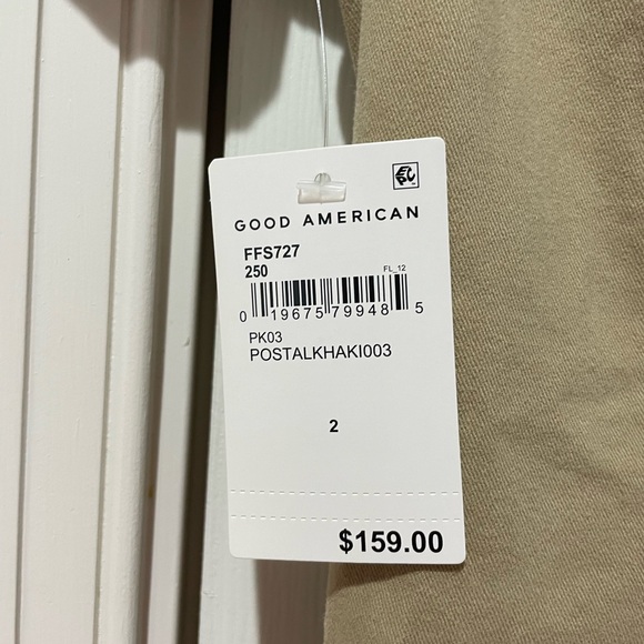 NWT Good American Beige Utility Jumpsuit - Picture 7 of 10